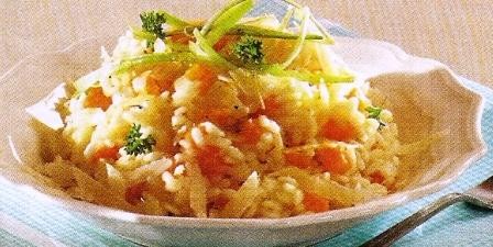 Jemné rizoto s dýní